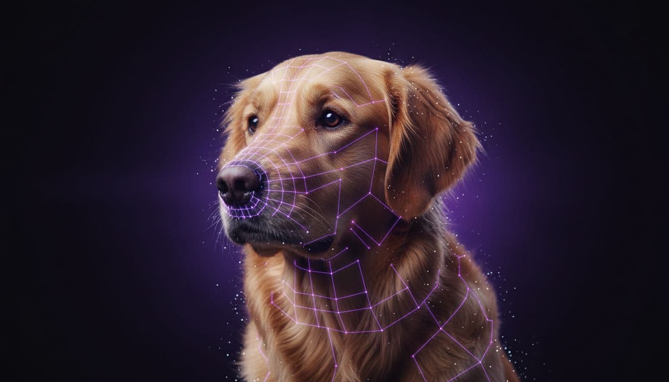 BooPetId biometric scan visualization
